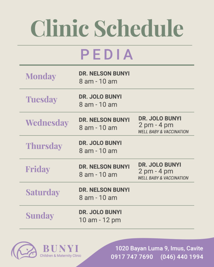 Pediatrician's Schedule